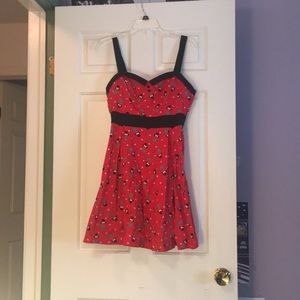 Red Minnie Mouse vintage sundress